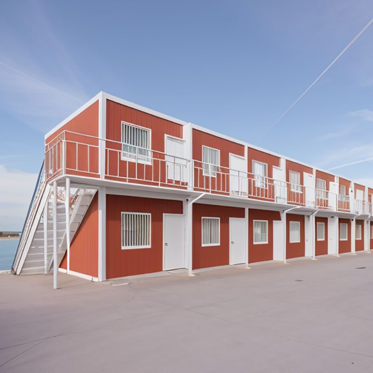 Temporary Prefab Container Dormitory For Construction Worker