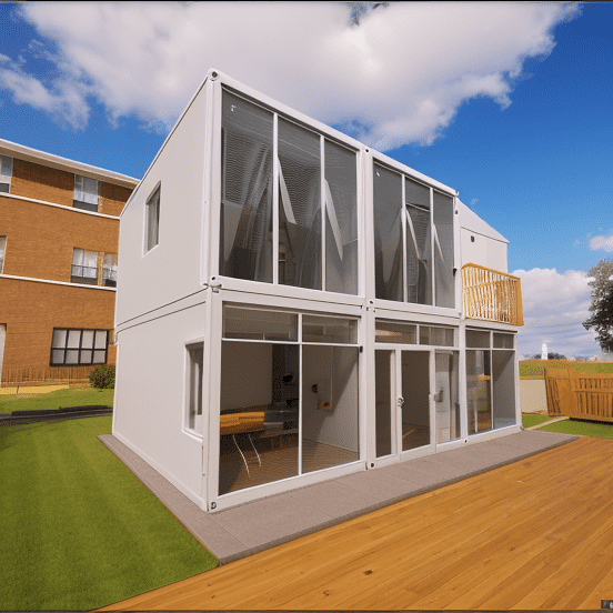 Modular Container Office Flat Pack Container House - HIG HOUSE