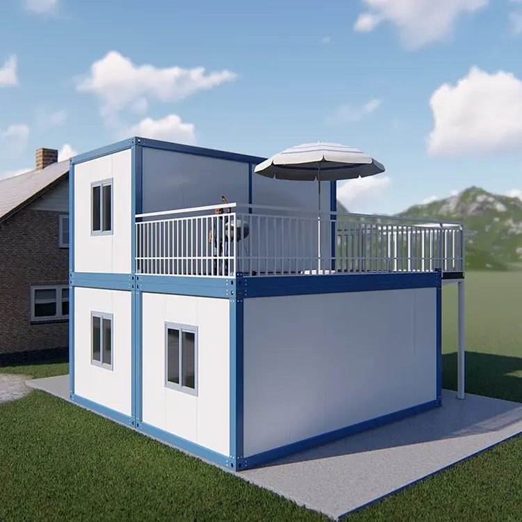 Modern design meets functionality in a flat pack home Embrace sustainable living with our eco-friendly flat pack container houses – energy-efficient features for a greener lifestyle.