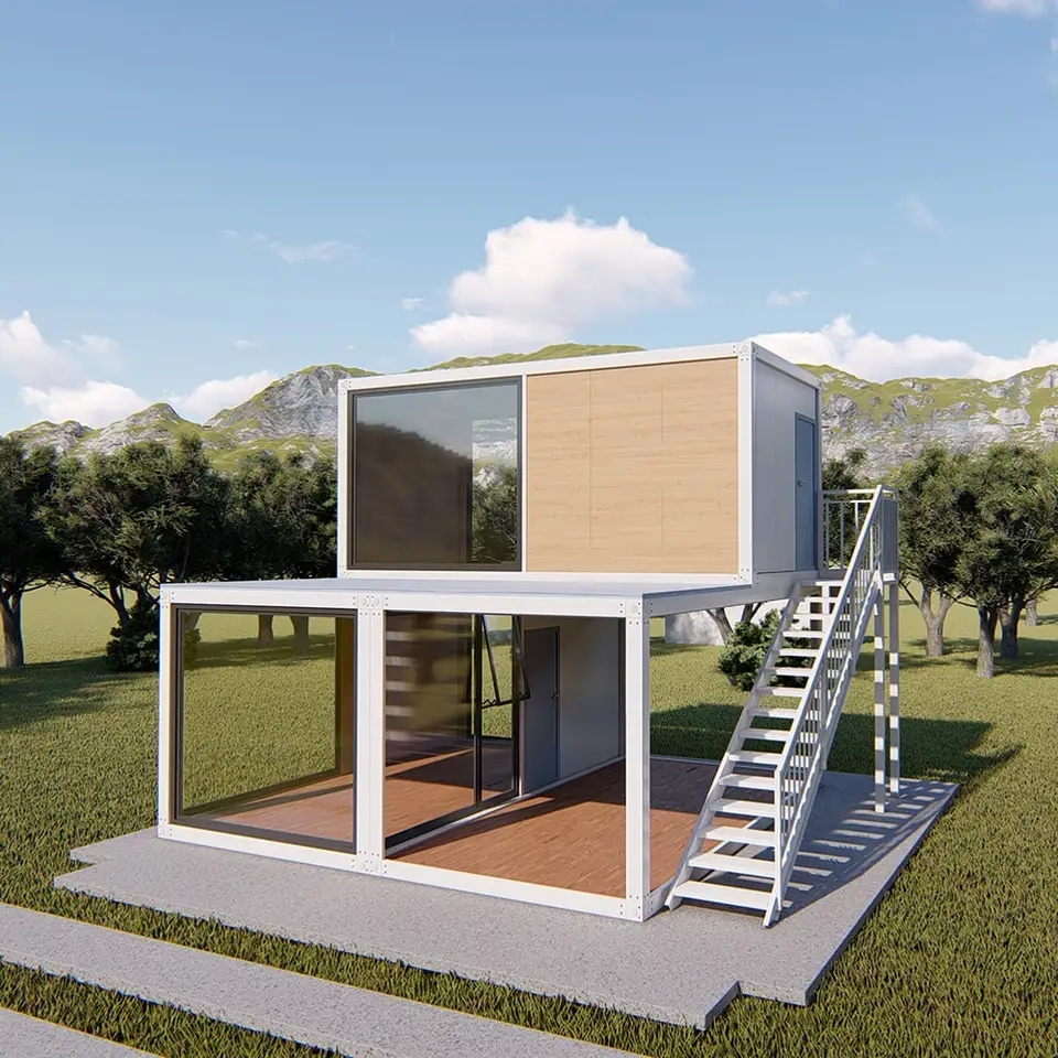 Commercial Usage Flat Pack Container House - HIG HOUSE