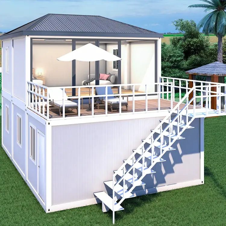 40ft Detachable Container House With PU Sandwich Panel