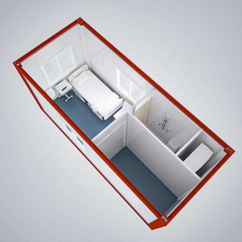 Container Clinics Embrace the minimalist lifestyle with our clutter-free storage solutions in our flat pack container home - simplify your space.