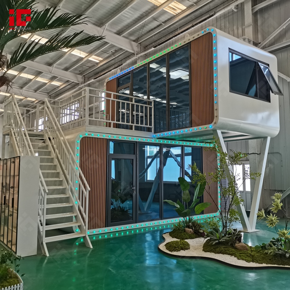 Apple Cabin House – Elevating Luxury Living with Double-Decker Design Excellence