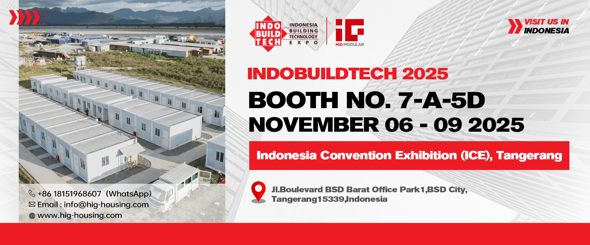 HiG Modular to Showcase Modular Housing Solutions at Indonesia Building Tech Expo