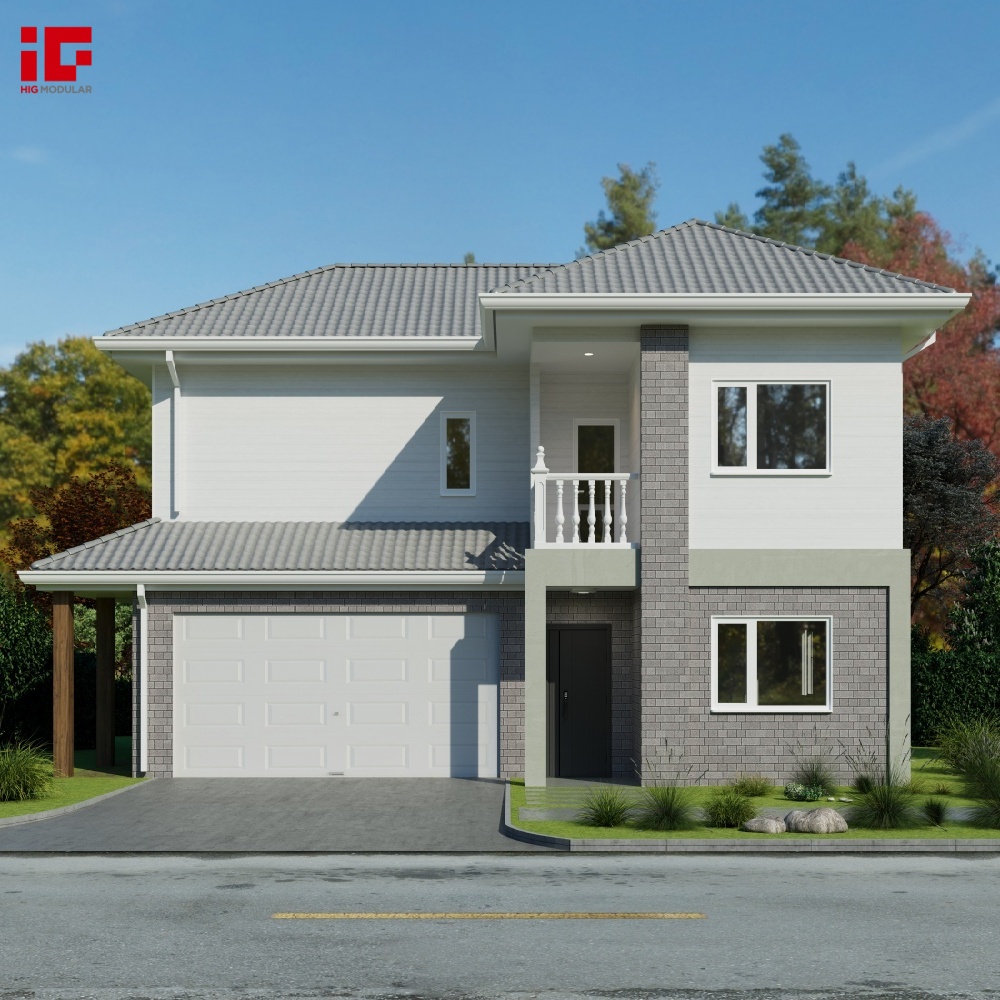 The 182㎡ Light Gauge Steel Villa: A Home Built for Life’s Moments